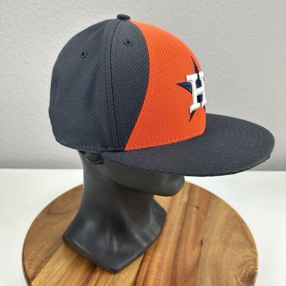 New Era 59Fifty Houston Astros Fitted Baseball Hat Cap Size 7‎ MLB Baseball - Picture 4 of 5